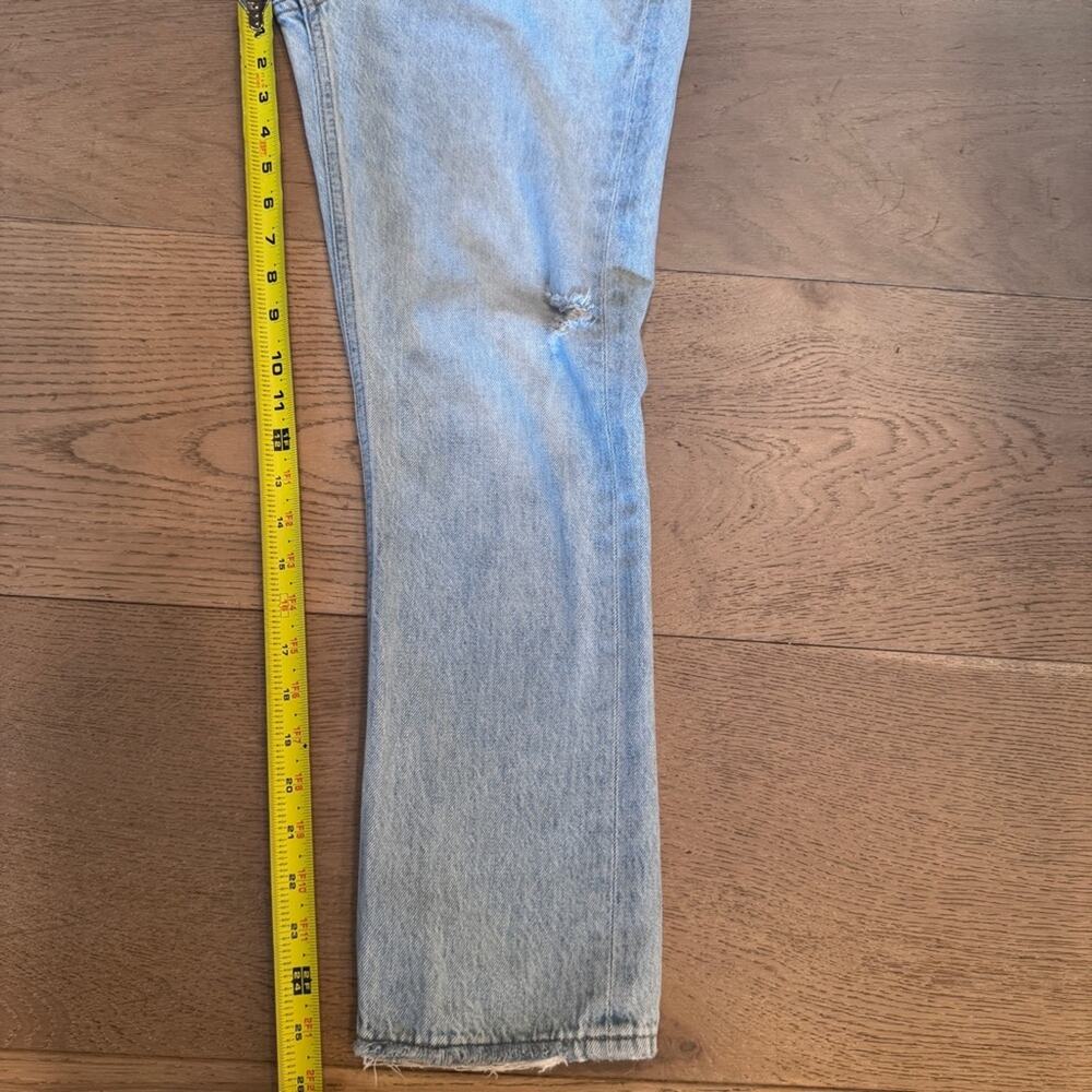 Agolde Riley High Rise Cropped Jeans Size 25 - Picture 12 of 16